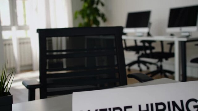 Open positions available at modern workspace for motivated individuals seeking new opportunities