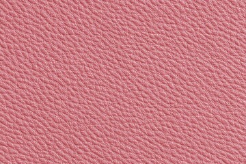 Textured pink leather surface with detailed grain pattern