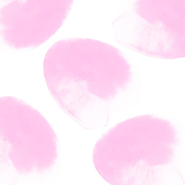 Transparent Abstract Watercolor Background 