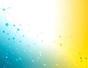 Gradient Network Structure on a Two-Toned Background with Abstract Links