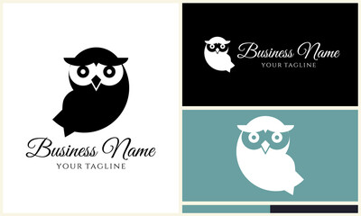 Owl Logo Design Variations. (12)