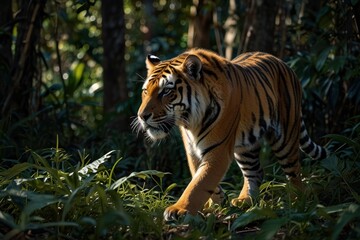 tiger in the wild