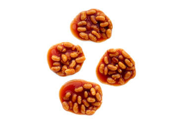 Baked beans in tomato sauce