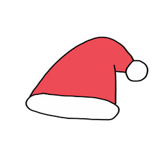 サンタクロースの帽子