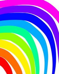 vector illustration of abstract rainbow color background 