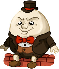 Alice in Wonderland character series Humpty Dumpty