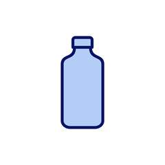 Bottle icon vector. bottle sign and symbol