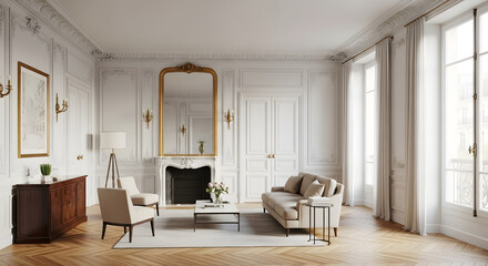 Elegant Parisian Apartment Interior