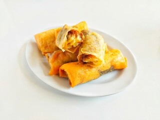 piscok or pisang coklat, Indoensian traditional snack
