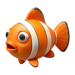 dolphin and fish isolated image 