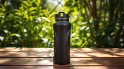 Promotional Water Bottle in Natural Light