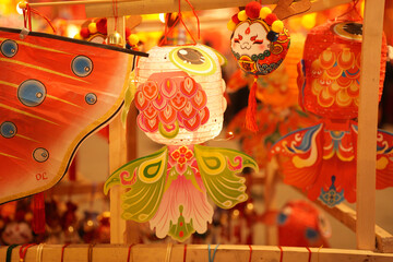 Fototapeta premium Chinese traditional handmade pendant, Chinese traditional perfume bag pendant