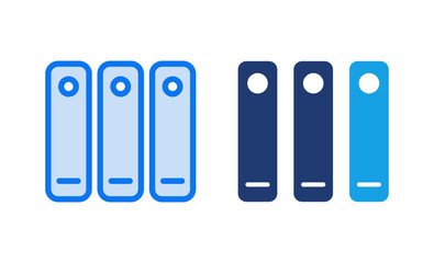 Library icon vector illustration. education sign and symbol