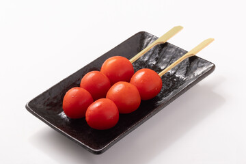 ミニトマト串（調理前）