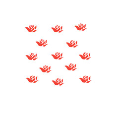 rose pattern background