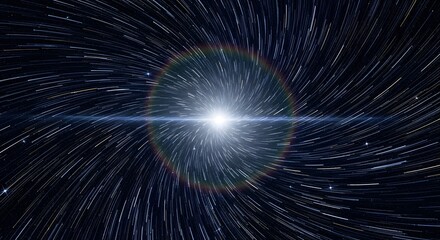 Obraz premium Stunning Stellar Spin: A Mesmerizing Display of Cosmic Vortex and Celestial Motion