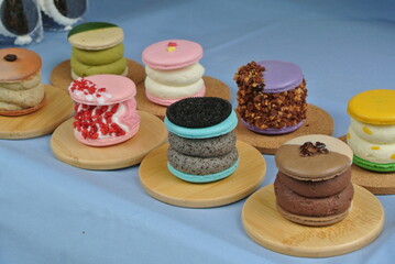 Korean-style macarons
