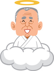 天国で笑うおじいちゃん