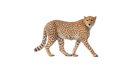 A swift cheetah in motion showcasing its agility and grace
