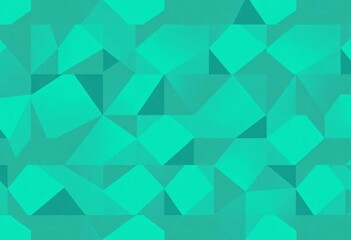 Obraz premium Abstract geometric pattern, vibrant teal and grey hues, subtle noise texture, background, digital art
