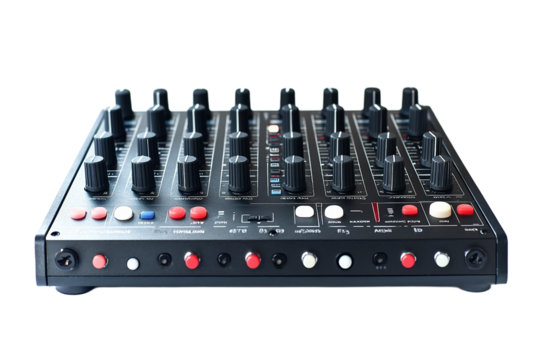 audio mixing console