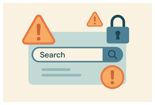 Secure search vector: protect your data with privacy alerts and online safety warnings