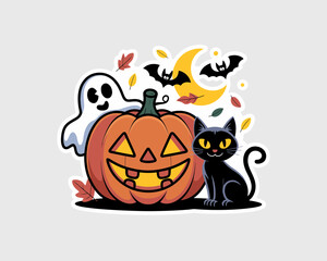 happy halloween pumpkin