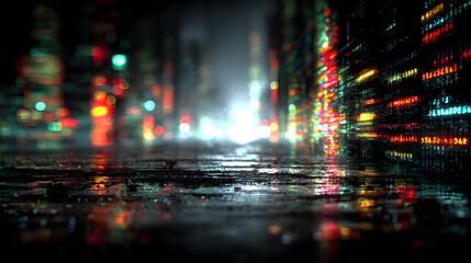 Infected cyberpunk HUD with abstract digital code ovrlay as a cyberpunk computr meltdown overlay with frgments of alien communicaton decryption.