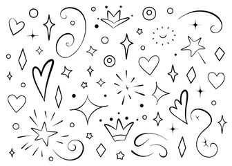 Modern abstract geometric shapes collection featuring vibrant cyan magenta yellow and black color palette for graphic design projects