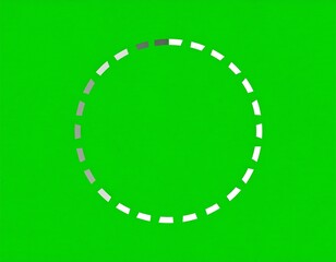 Animated circle loading graphic