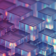 Obraz premium abstract 3d cubes background