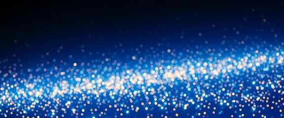 Deep azure backdrop shimmering with countless tiny lights,  background,  shine