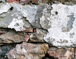 Aged stone wall texture