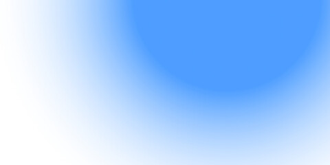 Abstract aesthetic element of a blurred blue gradient