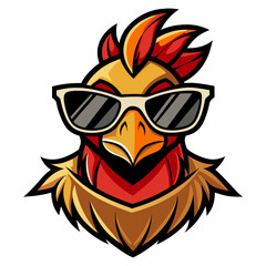 colorful illustration of a cartoon pheasant mascot, isolated on white background, suitable for logo, mascot, branding, game character, and etc