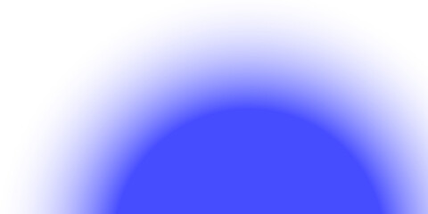 Abstract aesthetic element of a blurred blue gradient