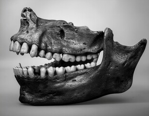 Fototapeta premium X-ray Human Teeth Anatomy