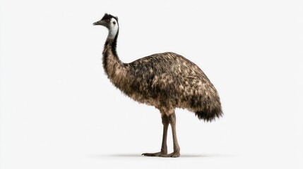 Emu profile against white (1)