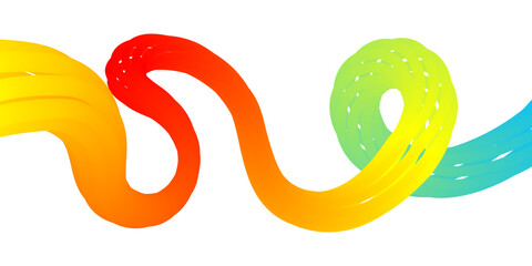 Colorful swirls create a vibrant abstract design