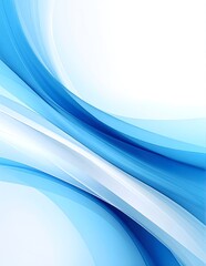 Fototapeta premium A vibrant blue and white abstract background featuring swirling patterns and gradients, creating a dynamic and visually captivating atmosphere.