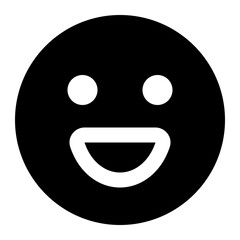 smiley icon for illustration