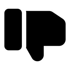 dislike icon for illustration