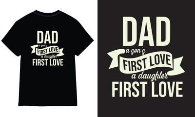 Father's Day T shirt Design.