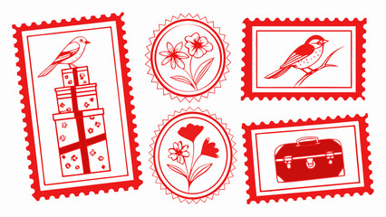 Colorful frame set with abstract decorative borders, geometric shapes, gradient outlines, circular, square, and rectangular frames, perfect for posters, invitations, banners, photos, and graphic desig