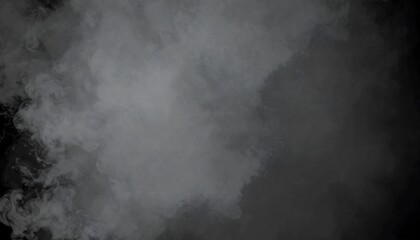 Fototapeta premium Abstract smoky shapes on dark background