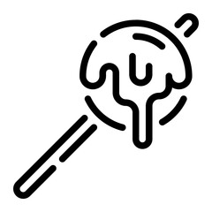 Indonesian Snack Skewer Icon