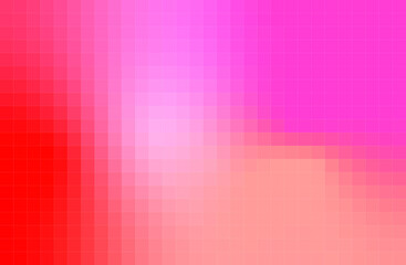 ドット絵 淡いピンク色と赤色背景 シンプルグラデーション〜Pixel art, pale pink and red background, simple gradation〜