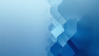 blue geometric abstract for corporate