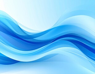 Obraz premium Abstract water inspired background illustration