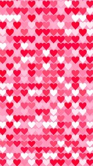 Heart pattern background